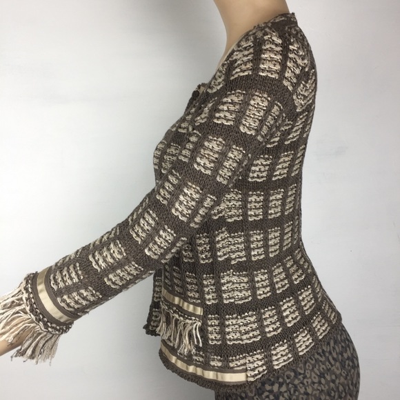 SISTE’S KNITTED ITALIAN CARDIGAN SIZE ML - Picture 3 of 9